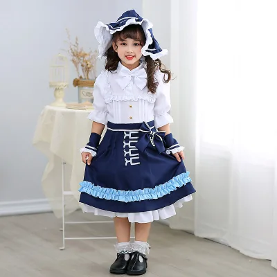 Identity V Cosplay Costume Women Gardener Emma Woods Costume Sweetie Lolita Daily Dress Temperament Princess Cosplay Costume