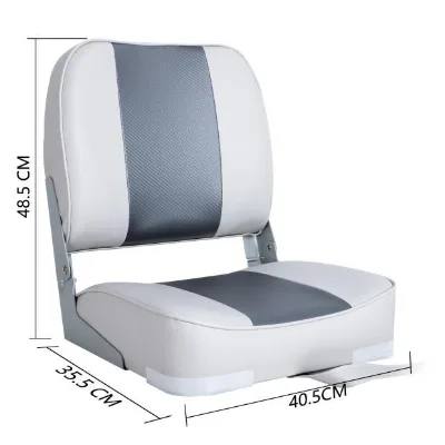 Boat Cruise Aluminum Alloy Boat Fiberglass Marine Driver Seat Folding