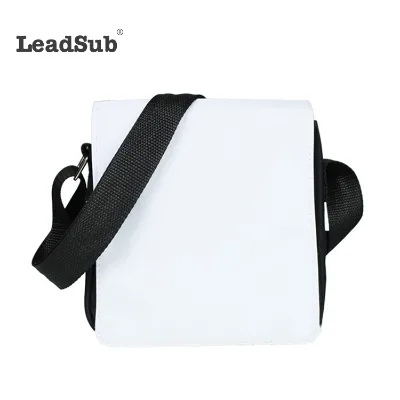 Leadsub Sublimation Shoulder Bag Logo Print Small Blank Polyester Canvas Crossbody Bag Sublimation Messenger Bags