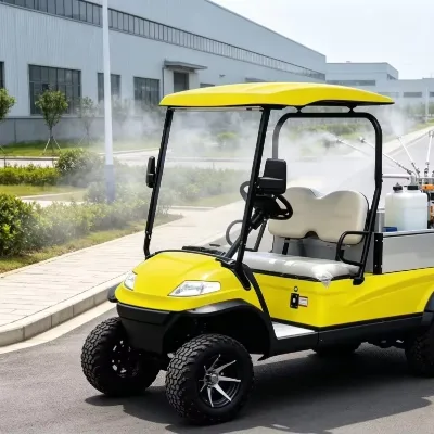 A627.H8G 2-seat Utility Cart Can Be for Transport Observation Equipment to Wetland for Migratory Bird Observation.