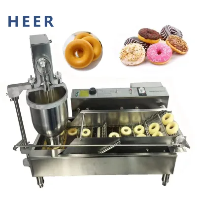 Commercial Fast Food Equipment Full Automatic Gas Donuts Machine 2 Row Gas Donuts Maker Fryer With Import Japanese Ckc Timer