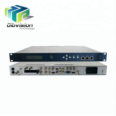 DVB-S/S2 to hd Decoder Http to Sdi Mpeg4 Video Encoder Decoder with Two Modules Support AC3 Support Stereo Audio