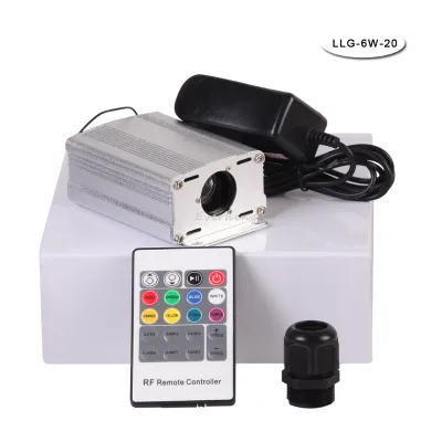 Factory Small Body 7W LED Car Projector Starry Sky Fiber Optical Light Engine High Quality LED Fiber Optic Lights