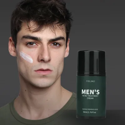 Natural Organic Face Moisturizer Men's Acne Treatment Cream