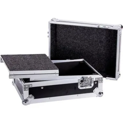 Customizable DJ Equipment Case with EVA Liner Durable Aluminum Alloy Storage Case with Fireproof Shockproof Feature Hard Case