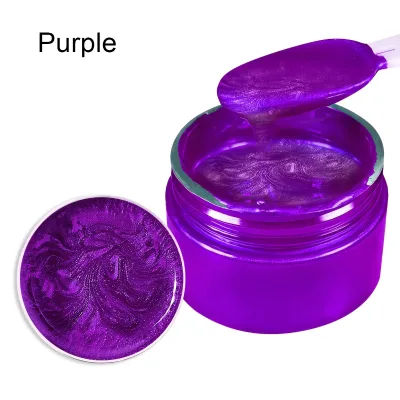 Oil-Based Metallic Epoxy Color Pigment Paste High Gloss for Furniture Epoxy Coating Projects
