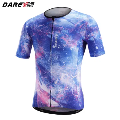 Professional Unisex Cycling Jersey Full Zipper Lightweight Breathable Unique Design OEM Team Name Shirts Adults 100% Polyester
