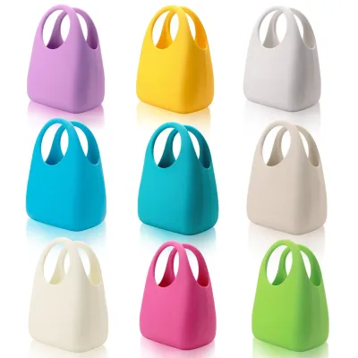 Compact Lightweight EVA Waterproof Handbag Summer Essential Small Size Fashion EVA Waterproof Handbag