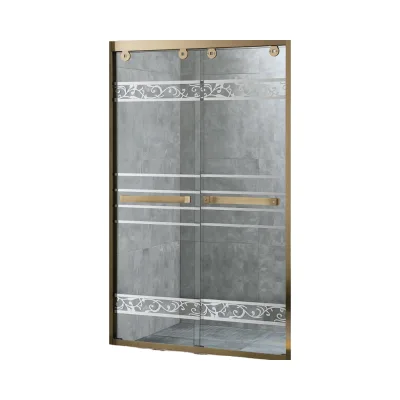 High Quality Customizable Square Tempered Glass Shower Room with Modern Sliding Design for Hotels