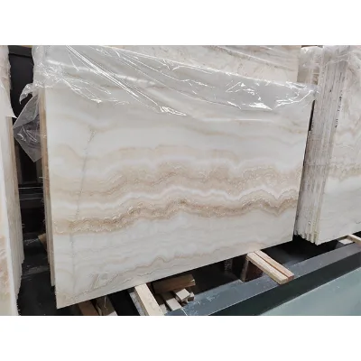 Luxury Pink Onyx Marble Fantasy Pink Onyx Price Polished Pink Onyx Floor Tile for Decoration