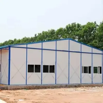 Indonesia Modular House Fast Installation Light Steel Structure Prefab House for Worker Dormitory in Construction Site