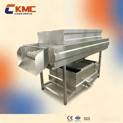 Industrial Automatic Peeler Washing Peeling Machine for Scallop Taro Beet Ginger Cassava Sweet Potato Carrot for Restaurants