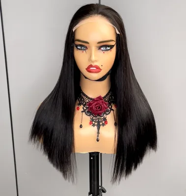 Vietnamese-made Wigs of High-quality Bone and Natural Color. Vietnamese Wig Wholesale Price: 5*5 Lace Wig.