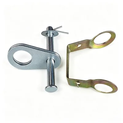 Galvanized Door Limiter Pin Kit, Door Stopper Bracket & Pin Assembly for City Bus & Coach