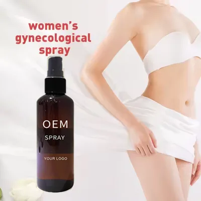 Custom Intime Feminine Female Mist Herbal Intimate Refresh No-Washable Body Spray with pH Balance Peach Scent Feminine Spray