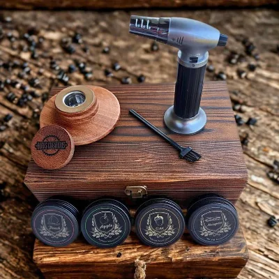 Complete Personalized Cocktail Smoker Kit, Fathers Day Gift, Gift for Him, Personalized Gift, Christmas Gift, Birthday Gift