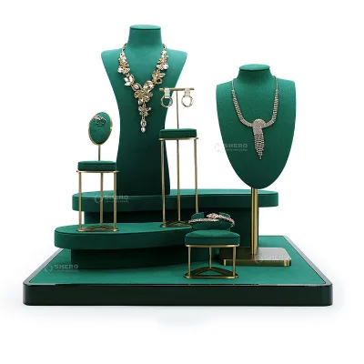 Earrings Display Card Jewelry Display Holder Tray Velvet Organize for Jewelry Set Display and showcase