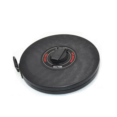 Guangzhou Hardware Tools 15m or 30m Fiberglass Measuring Tape