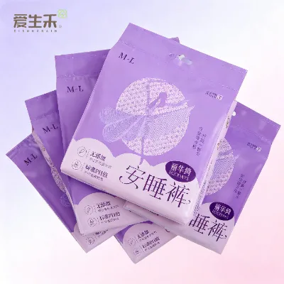 Eisungrain Seamless High-Elastic Leak-Proof Period Underwear - Heavy Flow Sanitary Pants with Long Absorbent Core