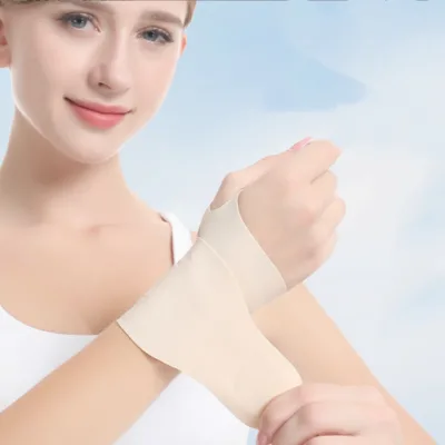 Skin-Friendly Soft Stretch Thumb Support Brace - Relief for Mouse Hand & Daily Activity Stability Wrist Wrap Brace