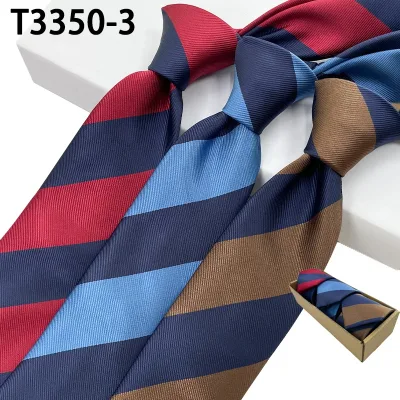 Micro Cravatte Professionnel Green Necktie White Stripes Corbatas Azulcon Rallas Amarilla Stripe Ties Supplier