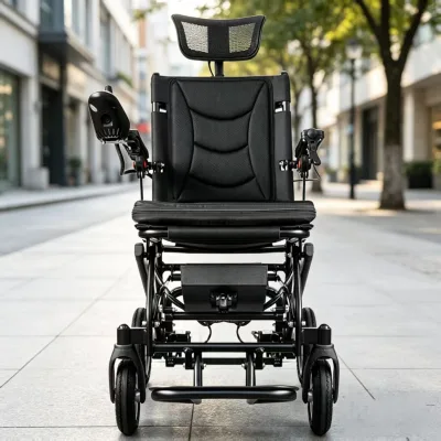 Lightweight Foldable Structure Dual Powerful Motor Wide Soft Seat Durable Rechargeable Battery Mobility Tool