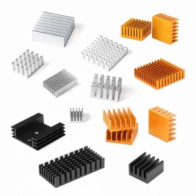 28*28*15mm Silvery Heatsink Radiator Cooler Cooling Fin Aluminum Heat Sink for PBC LED Power IC Transistor Module