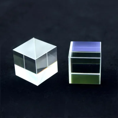 Cube Light Multifaceted Reflective Prisms for Teaching Optical Experiments Quadrangular & Triangular Prisms Glued Optical Prisms