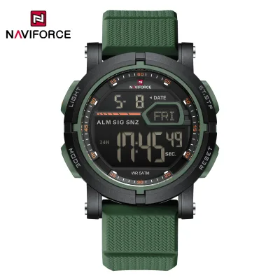NAVIFORCE 7139 New Digital Watches Sports LED Wristwatches Men's 50m Waterproof Watch Light Stopwatch Watch for Men