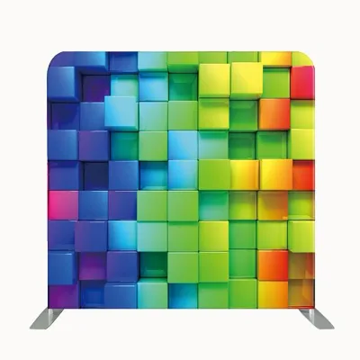 Durable Commercial Stretch Fabric Banner Custom Backdrop Printing for Branding Display Accessories