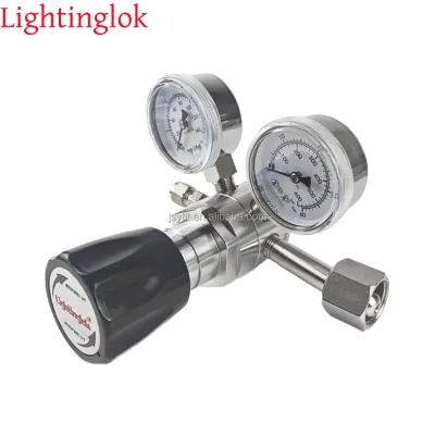 Single-stage High-pressure Regulator with Oxygen, Nitrogen, Argon, CO2, Acetylene, Propane Structure for Decompression OME & ODM