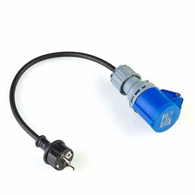 Industrial Plug Adapter Female Socket Power Adapter Cable