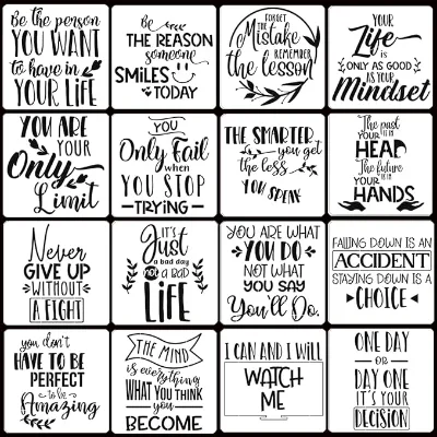 Customizable DIY Stencil for Gift Making, Personalized & Cost-Effective
