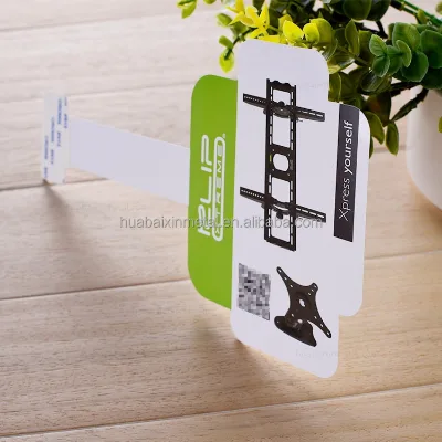 Huabaixin PVC Custom Colorful Supermarket Hopping Card Strip Transparent Swing Strip for Service Equipment Wholesale