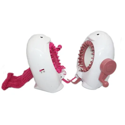 Mini Children's Upgraded Warp Knitting Machine DIY Hat Sock Sweater Toy EB Easy to Operate
