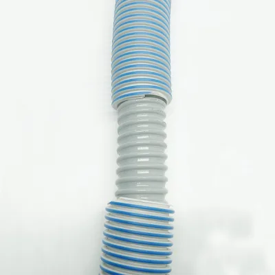 1.5 Inch swimming pool spare parts supplies pvc expandable retractable crushproof bulk cleaner vacuum pipe hose With Swivel Cuff