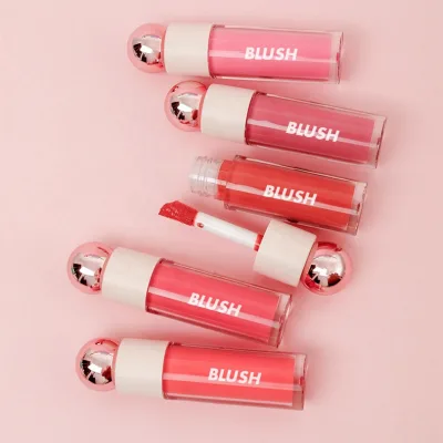 Wholesale New Magenta Blush Liquide Vegan Make Your Own Logo Pink Cheek Tint High Pigment Waterproof Dewy Finish Private Label