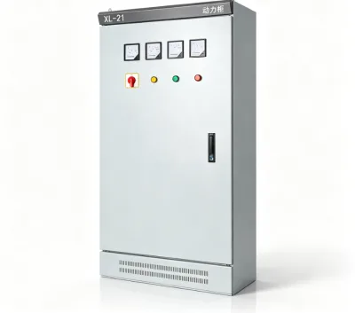 XL-21 Low Voltage 63A Steel Power Distribution and Electrical Control Cabinet with Operating Buttons