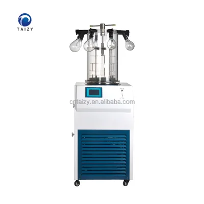 Freeze Dried Blackworms Stoppering Freeze Dryer Laboratory Vacuum Lyophilizer Small Batch Vial Sealing Device