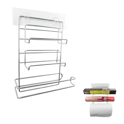Kitchen Accessory Metal Storage Bag Holder,long Paper Holder