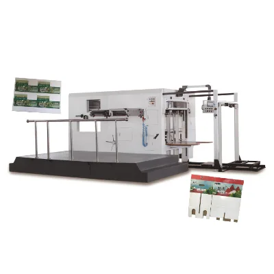 BMY CE Approved Semi Automatic Paper Box Die Cutting Machine with Stripper CE Approved Die Cutter Die Cutter with Stripper
