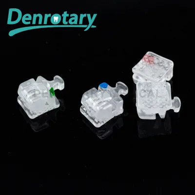 Orthodontic Dental Aesthetic Brackets Metal Braces Orthodontic 0.018 clear Dental Bracket