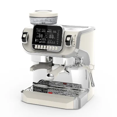 Italy Household Professional Commercial Innovative 3 in 1 Espresso Coffee Making Machine With Grinder