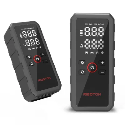 Custom Smart Multi-function Motorcycle Bike Emergency Tire Air Pump 480A with 5 Preset Modes