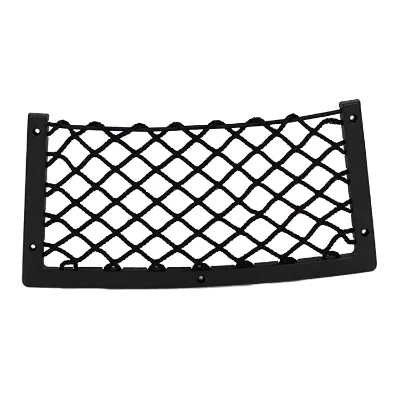 Elastic Car Storage Net in PP Cargo Mesh Nets for Car Caravan Bus Camping Seat Back with Mesh Pocket Car Accessories