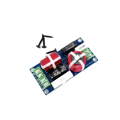 2 Way Speaker Crossover 120W 2 Way Audio Board MINI Tweeter Bass HIFI Loudspeaker Speaker Frequency Divider Module Universal
