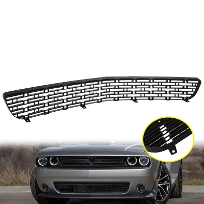 68259756AA CH1036146 Front Bumper Lower Grille for 2015-2023 Dodge Challenger Grill Black