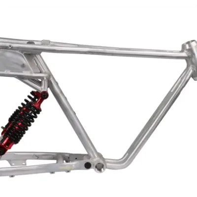 Durable Wolf Bicycle Frame for Regular Riding and Cruising Suspension E-Bike with Custom Embroidery Easy Use