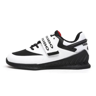 Wholesales High-quality Professional Youth Mens Breathable Weightlifting Wrestling Shoes Gym Lightweight Training Squat Shoes