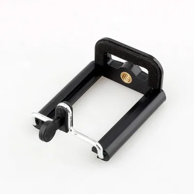 Camera Stand Clip Bracket Holder Tripod Monopod Mount Adapter for Mobile Phone